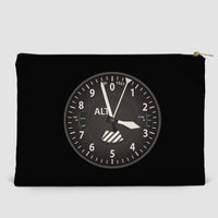 Thumbnail for Airplane Instruments (Altitude) Designed Zipper Pouch