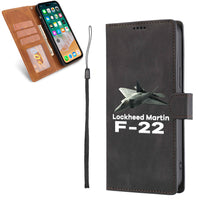 Thumbnail for The Lockheed Martin F22 Designed Leather Samsung S & Note Cases