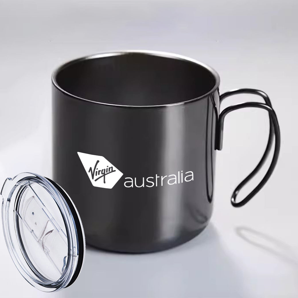 Virgin Atlantic- Airlines Designed Stainless Steel Portable Mugs