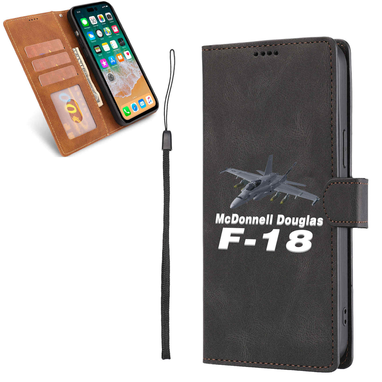 The McDonnell Douglas F18 Leather Samsung A Cases