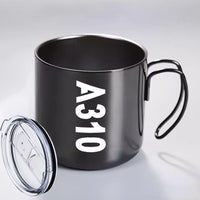 Thumbnail for A310 Text Designed Stainless Steel Portable Mugs