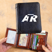 Thumbnail for ATR & Text Designed Leather Wallets