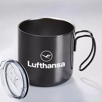 Thumbnail for Lufthansa Airlines Designed Stainless Steel Portable Mugs