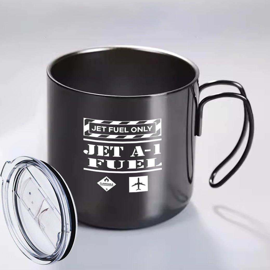 Jet Fuel Only Designed Stainless Steel Portable Mugs