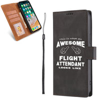Thumbnail for Flight Attendant Designed Leather iPhone Cases