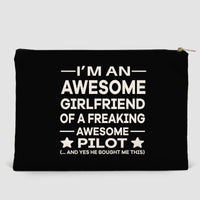 Thumbnail for I am an Awesome Girlfriend Designed Zipper Pouch