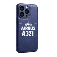 Thumbnail for Airbus A321 & Plane Designed Leather iPhone Cases