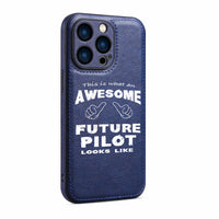 Thumbnail for Future Pilot Designed Leather iPhone Cases