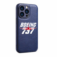 Thumbnail for Amazing Boeing 737 Designed Leather iPhone Cases