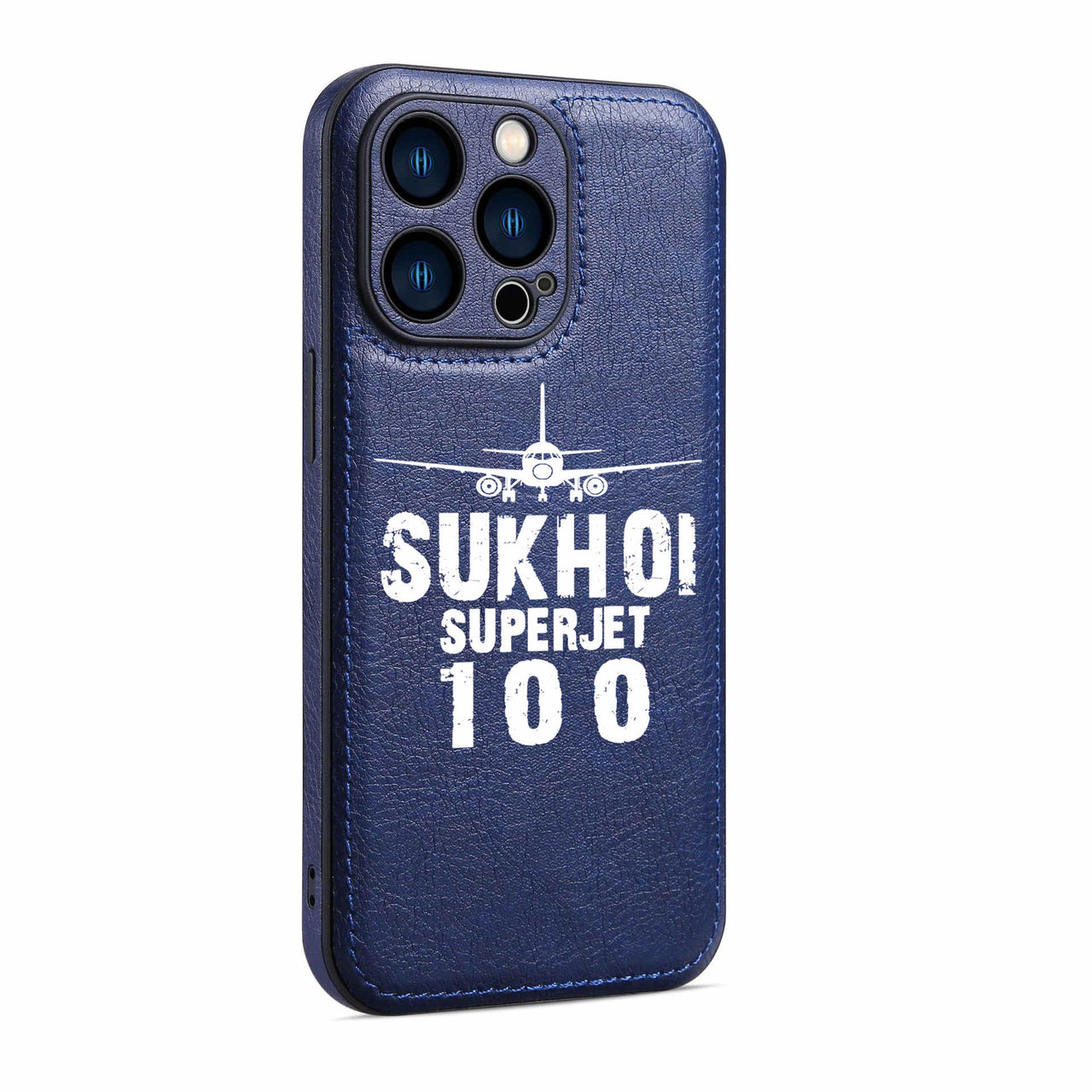 Sukhoi Superjet 100 & Plane Designed Leather iPhone Cases