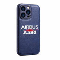 Thumbnail for Amazing Airbus A380 Designed Leather iPhone Cases