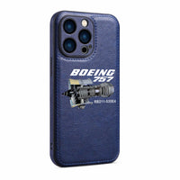 Thumbnail for Boeing 757 & Rolls Royce Engine (RB211) Designed Leather iPhone Cases