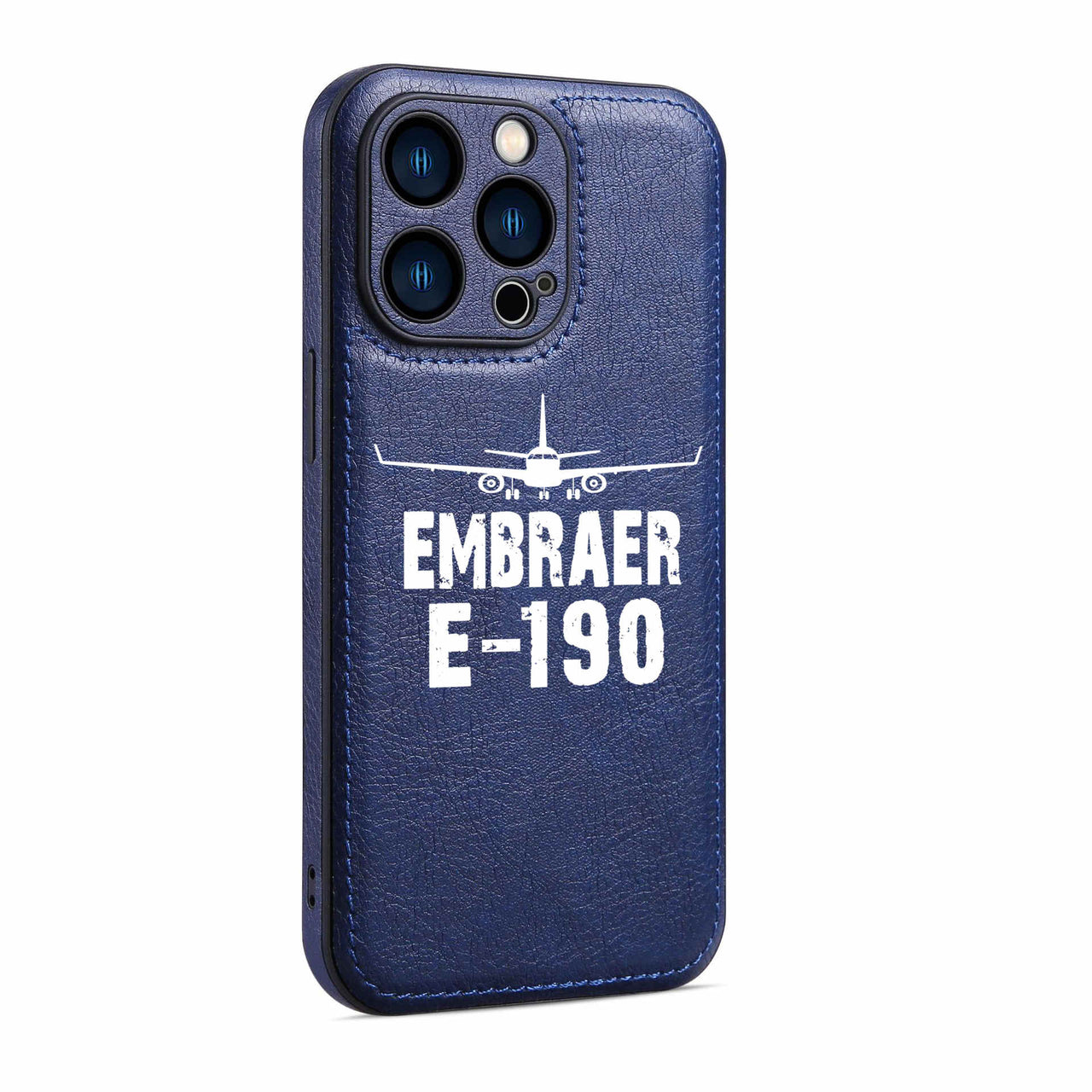 Embraer E-190 & Plane Designed Leather iPhone Cases