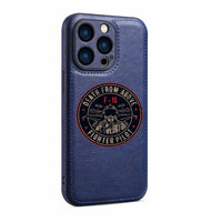 Thumbnail for Fighter Jet 16 - Death From Above Designed Leather iPhone Cases