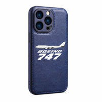 Thumbnail for The Boeing 747 Designed Leather iPhone Cases