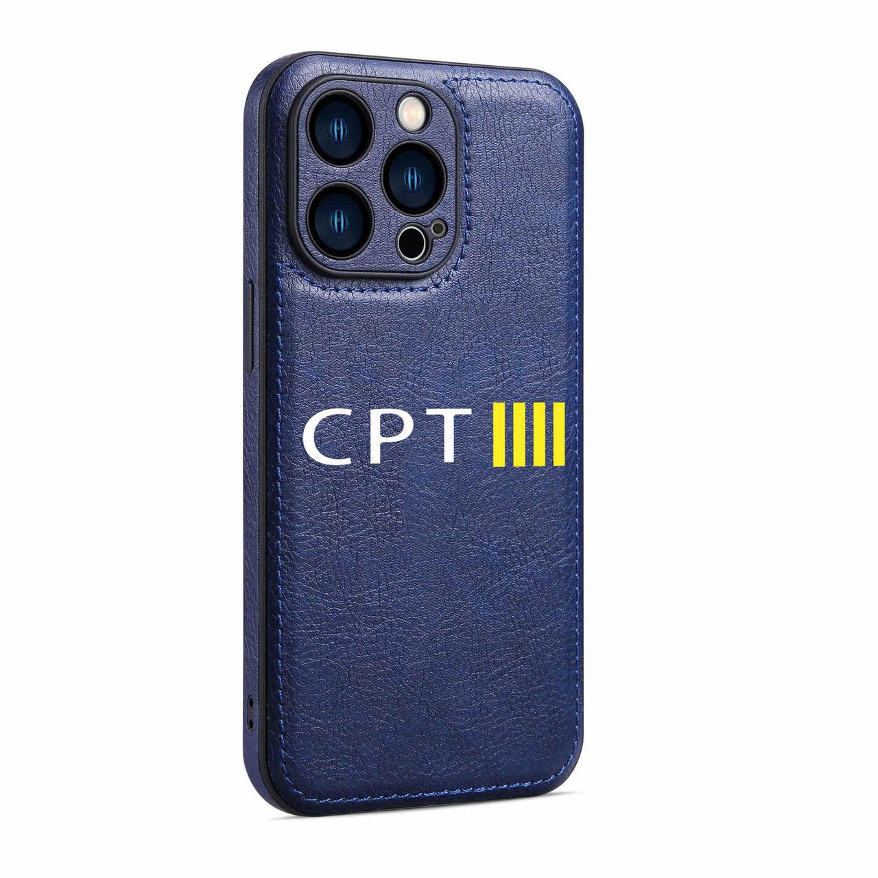 CPT & 4 Lines Designed Leather iPhone Cases