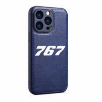 Thumbnail for 767 Flat Text Designed Leather iPhone Cases