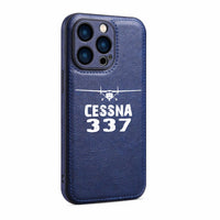 Thumbnail for Cessna 337 & Plane Designed Leather iPhone Cases