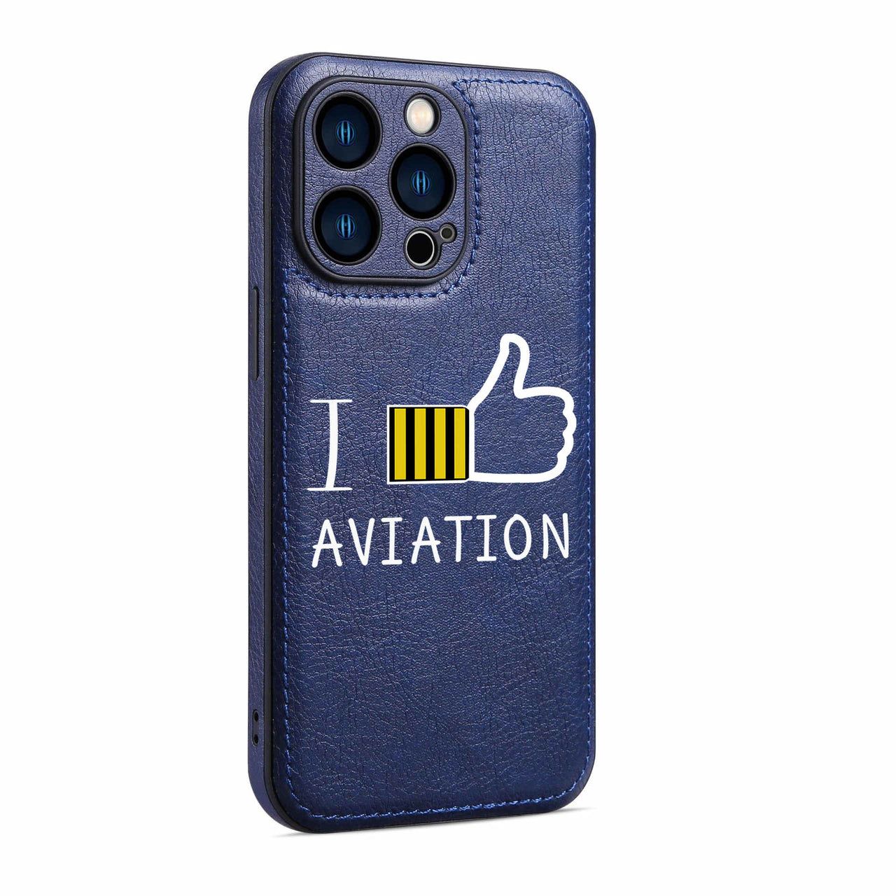 I Like Aviation Designed Leather iPhone Cases