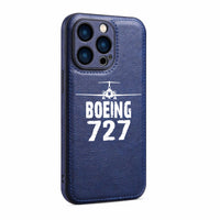 Thumbnail for Boeing 727 & Plane Designed Leather iPhone Cases