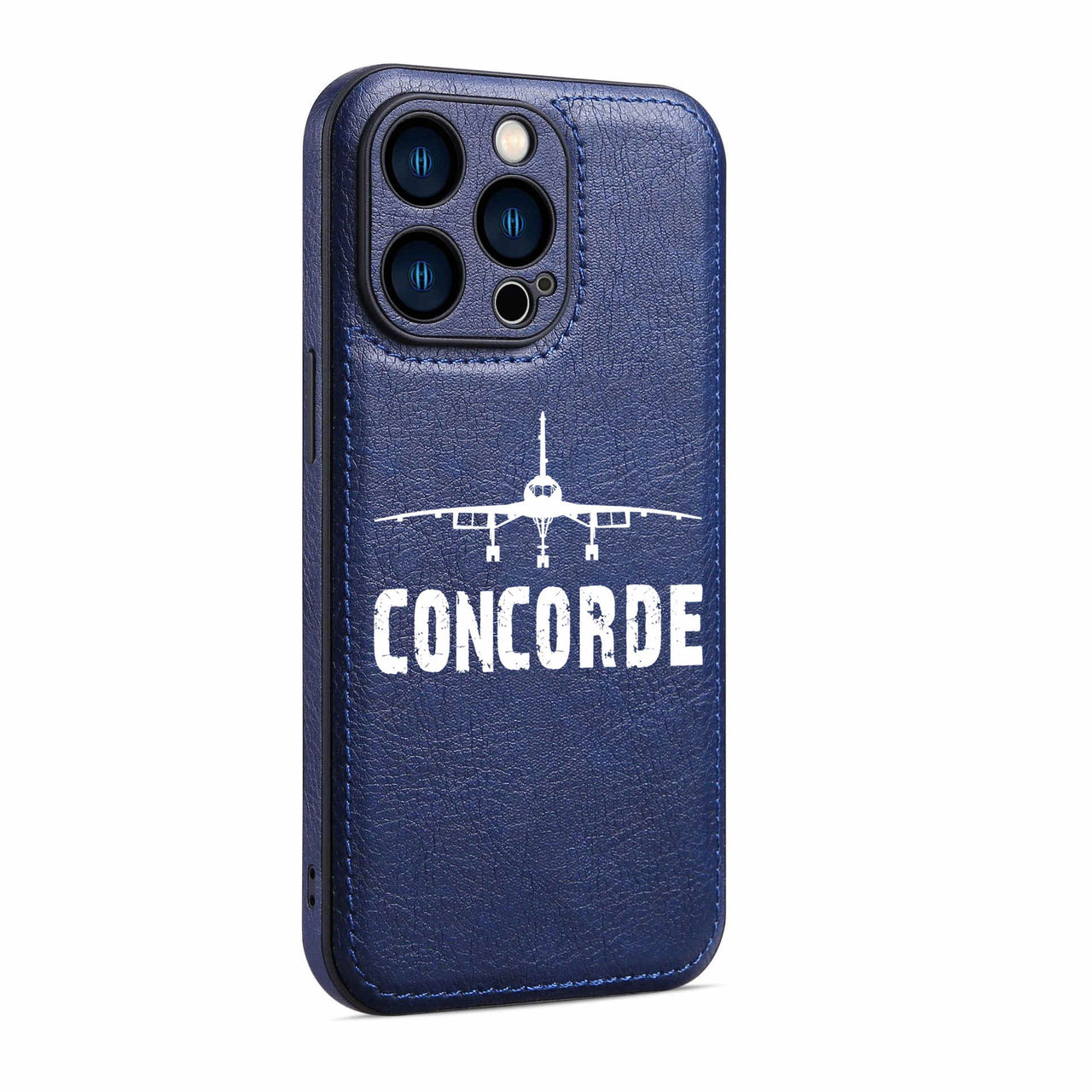 Concorde & Plane Designed Leather iPhone Cases