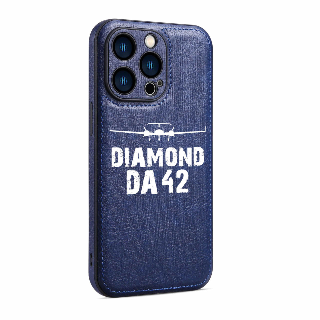 Diamond DA42 & Plane Designed Leather iPhone Cases