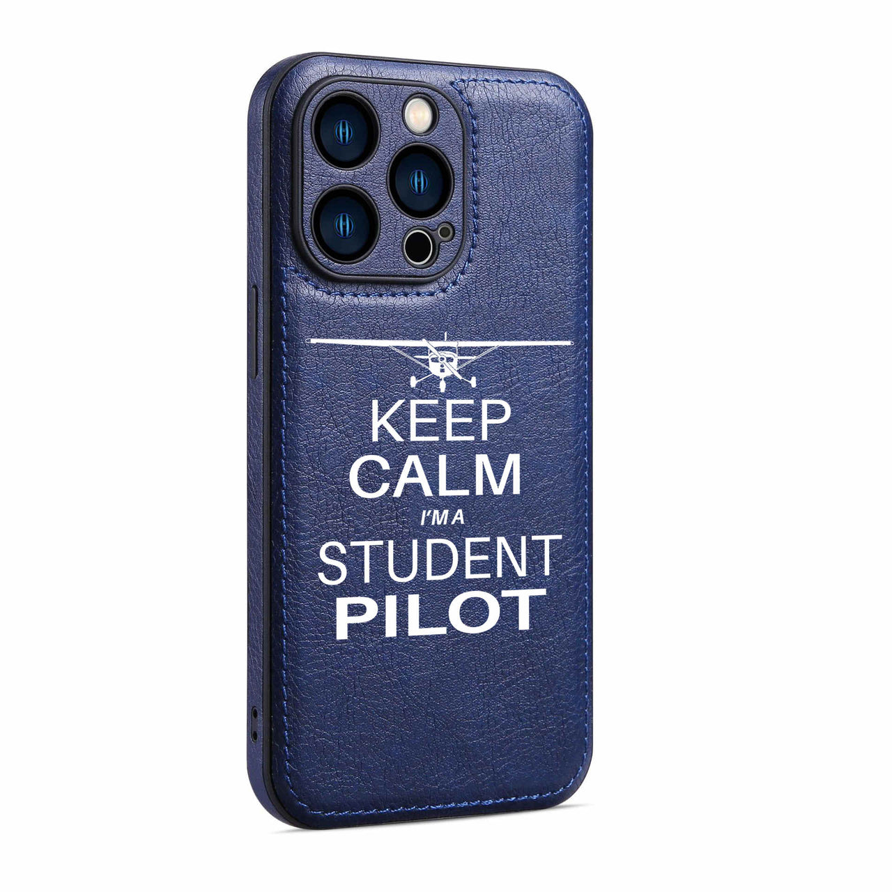 Student Pilot Designed Leather iPhone Cases