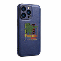 Thumbnail for Fighter Machine Designed Leather iPhone Cases