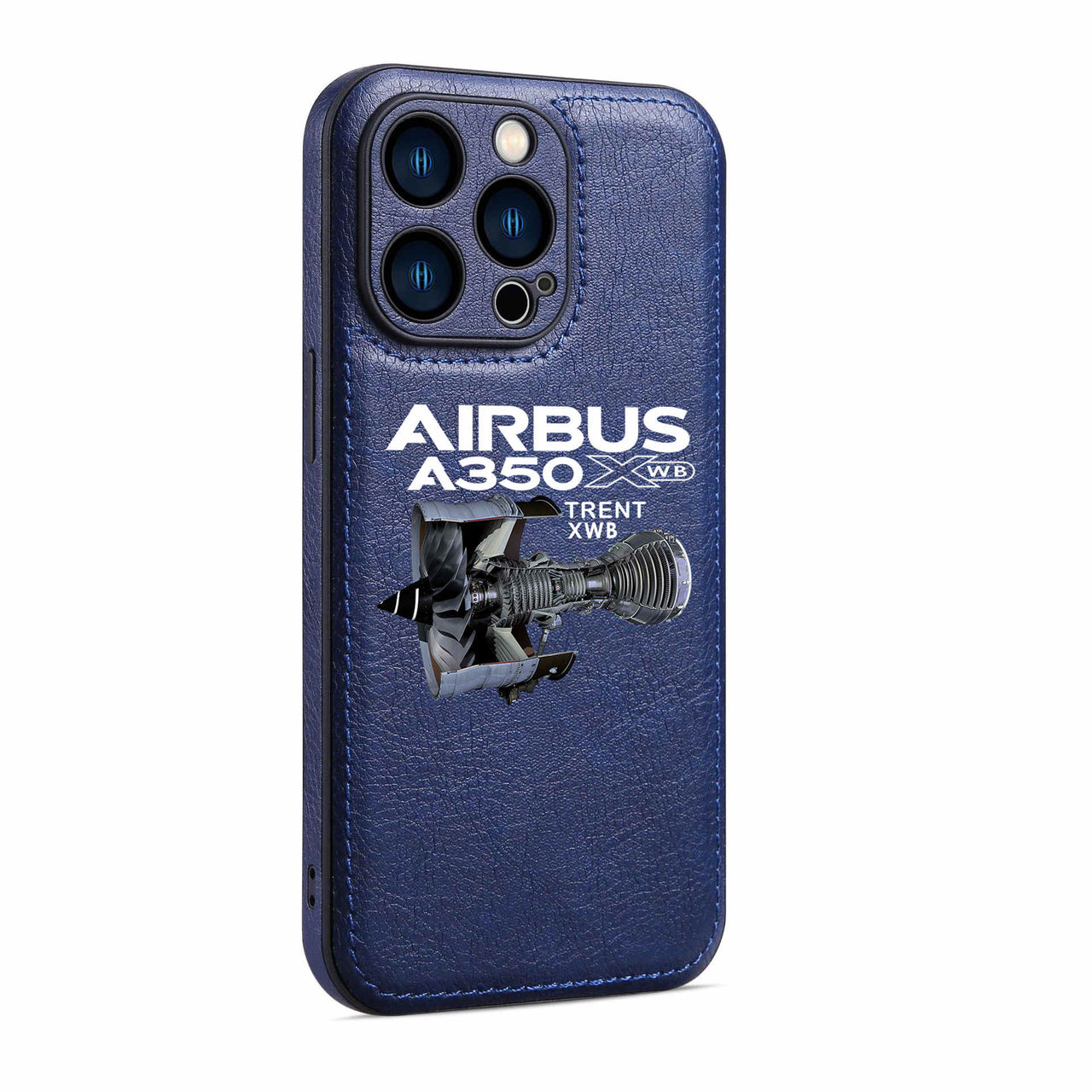Airbus A350 & Trent Wxb Engine Designed Leather iPhone Cases