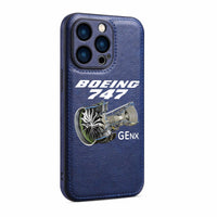 Thumbnail for Boeing 747 & GENX Engine Designed Leather iPhone Cases