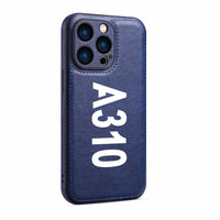 Thumbnail for A310 Text Designed Leather iPhone Cases