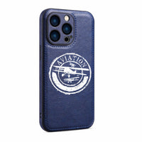 Thumbnail for Aviation Lovers Designed Leather iPhone Cases