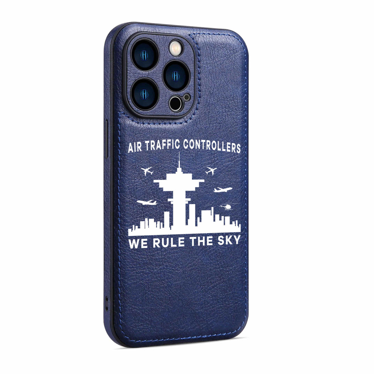 Air Traffic Controllers - We Rule The Sky Designed Leather iPhone Cases