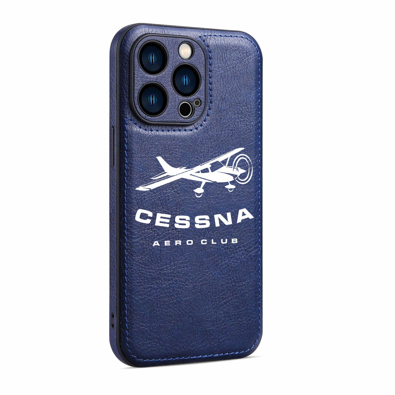 Cessna Aeroclub Designed Leather iPhone Cases