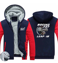 Thumbnail for Boeing 737 & Leap 1B Designed Zipped Sweatshirts