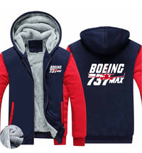 Thumbnail for Amazing 737 Max Designed Zipped Sweatshirts