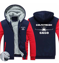 Thumbnail for Gulfstream G650 & Plane Designed Zipped Sweatshirts