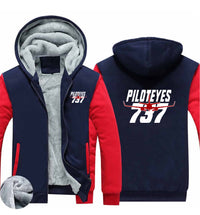 Thumbnail for Amazing Piloteyes737 Designed Zipped Sweatshirts