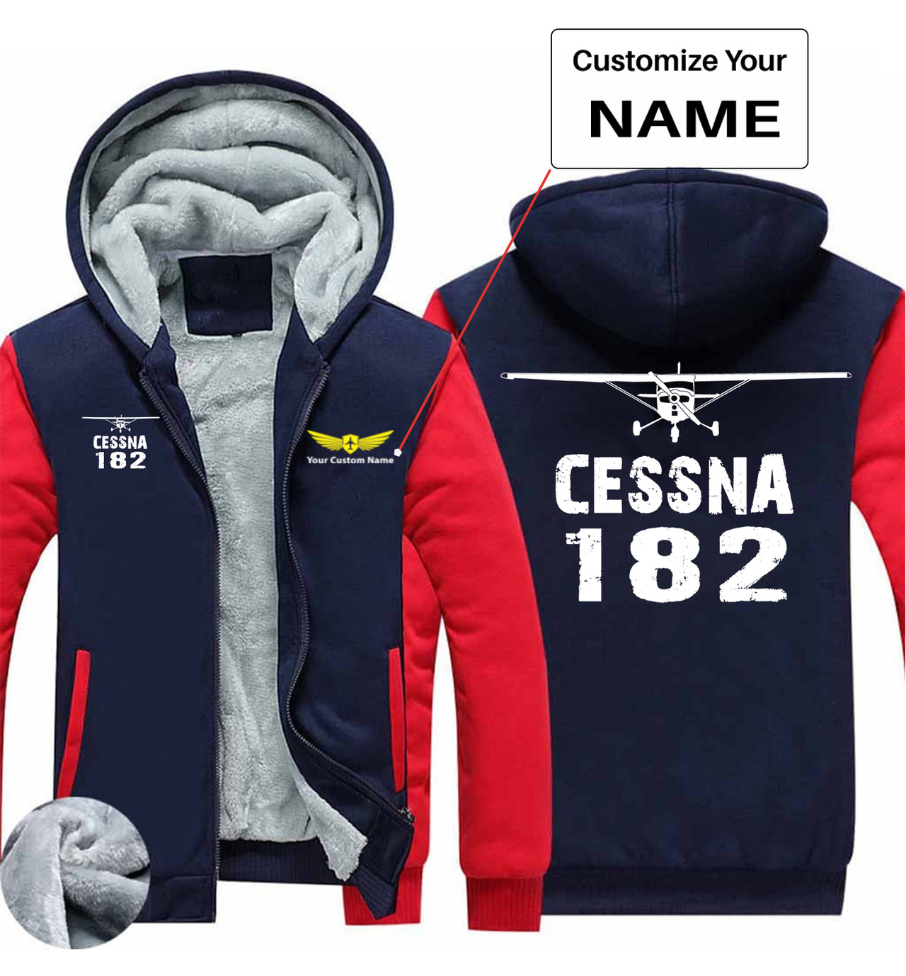 Cessna 182 sweatshirt from Aviation Shop