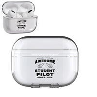 Thumbnail for Student Pilot Designed Transparent Earphone AirPods 