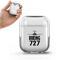 Thumbnail for Boeing 727 & Plane Designed Transparent Earphone AirPods Cases