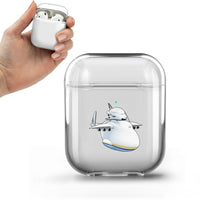 Thumbnail for Antonov 225 And Buran Designed Transparent Earphone AirPods Cases