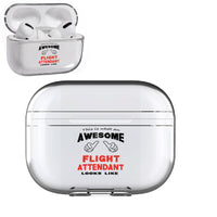 Thumbnail for Flight Attendant Designed Transparent Earphone AirPods 