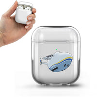 Thumbnail for Antonov 225 takeoff Designed Transparent Earphone AirPods Cases
