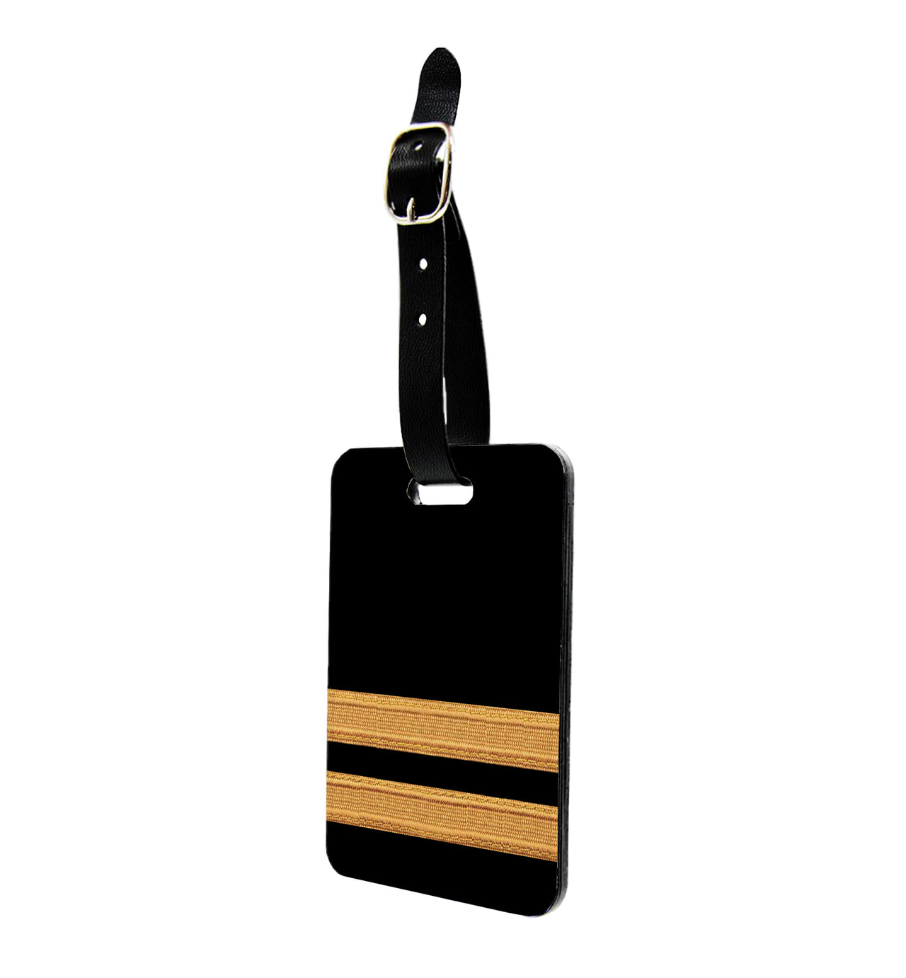 Golden Pilot Epaulettes Designed Luggage Tag