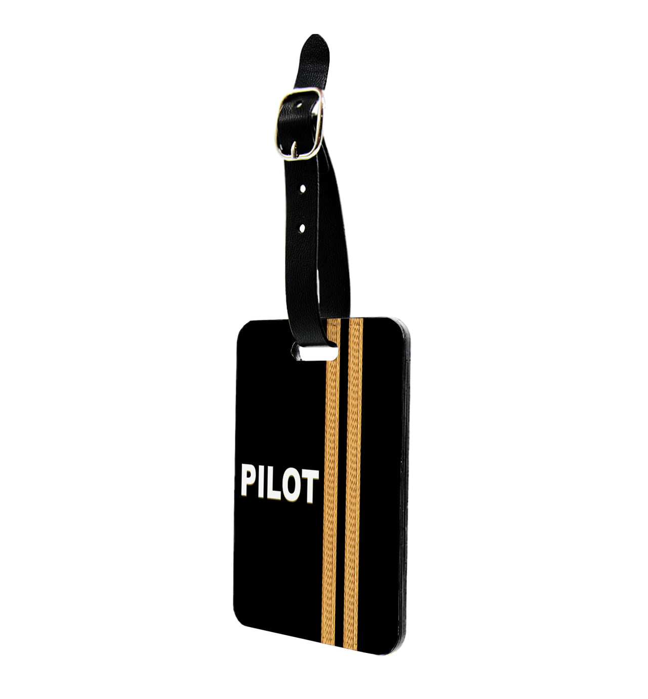 PILOT & Pilot Epaulettes (4,3,2 Lines) Designed Luggage Tag