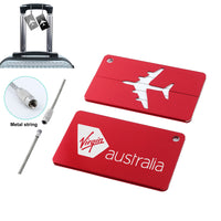 Thumbnail for Virgin Australia Airlines Designed Aluminum Luggage Tags