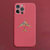Thumbnail for Colourful Airplane Designed Soft Silicone iPhone Cases