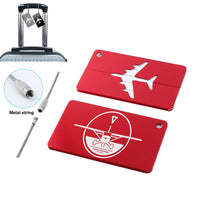 Thumbnail for Cessna & Gyro Designed Aluminum Luggage Tags