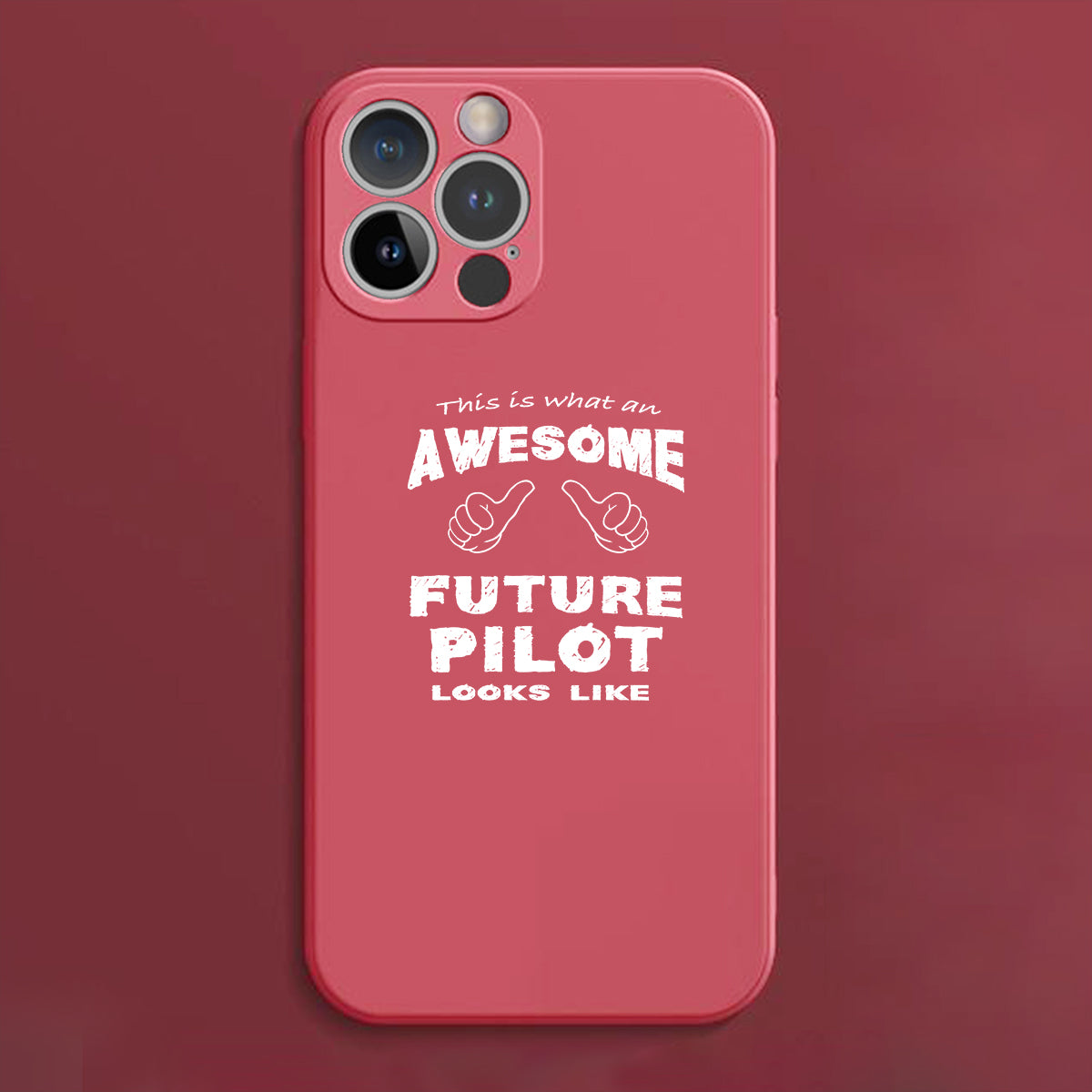 Future Pilot Designed Soft Silicone iPhone Cases